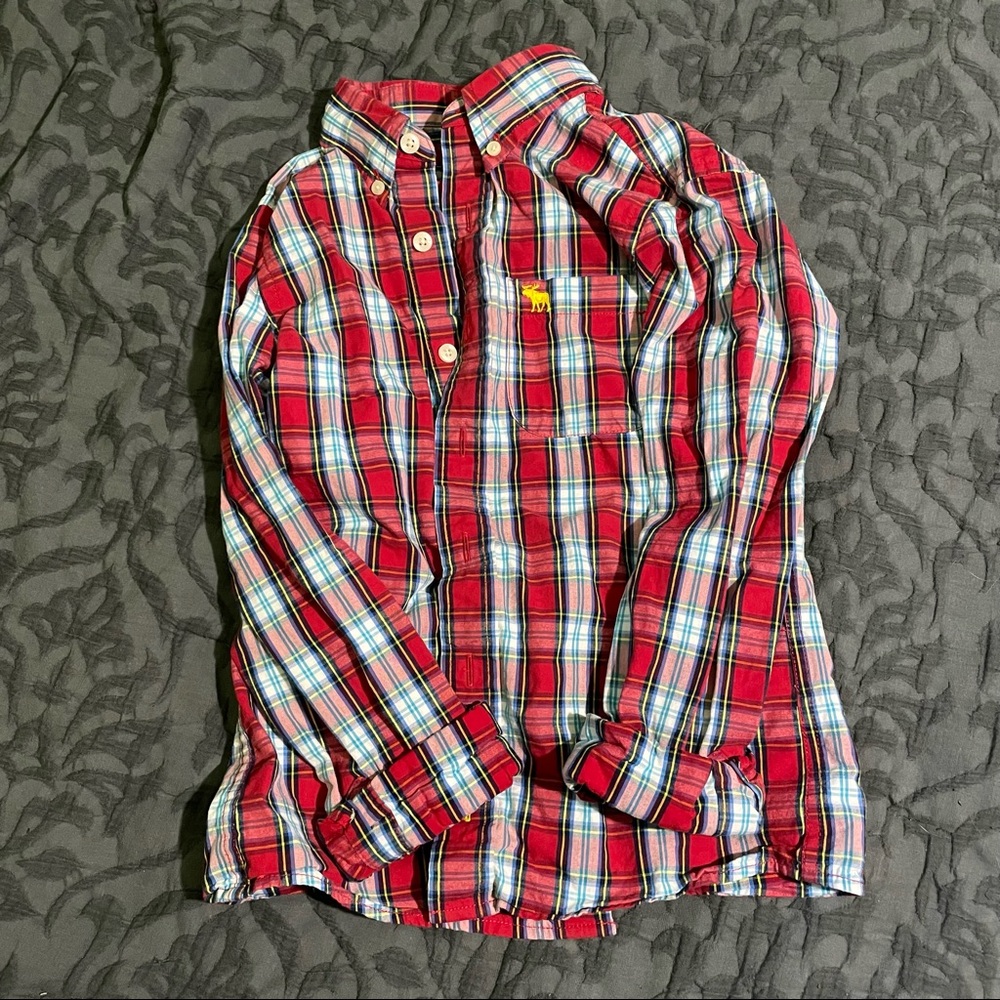 Like New Boys A&F Button Down - Picture 2 of 5